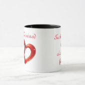 Mug Deux cœurs, un amour (Centre)