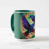 Mug Deux Corbeaux de Feu (Devant gauche)