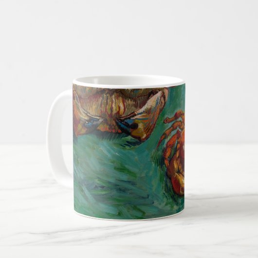 Mug Deux crabes par Vincent van Gogh (Devant gauche)