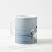Mug Deux cygnes (Devant gauche)