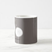 Mug Deux Dandelions Taupe Thé Rustique De Café (Centre)