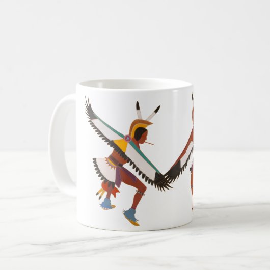 Mug Deux danseurs de l'aigle (Devant gauche)