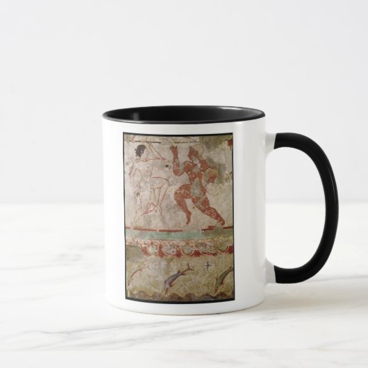 Mug Deux danseurs et dauphins (Droite)