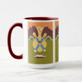 Mug Deux de Bâtons (Gauche)