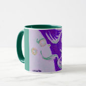 Mug Deux Dragons, Trois Soleils (Devant gauche)