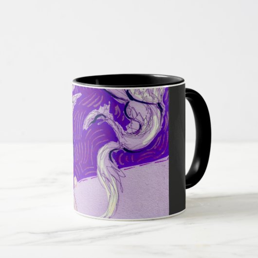 Mug Deux Dragons, Trois Soleils (Devant droit)