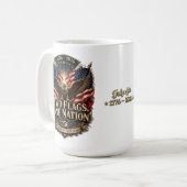 Mug Deux Drapeaux pour le 250e Anniversaire de la Libe (Devant gauche)
