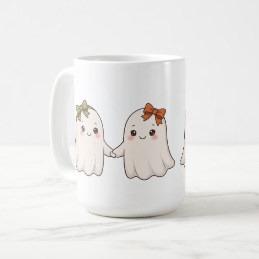 Mug Deux Fantômes (Devant gauche)
