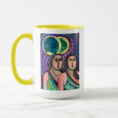 Mug Deux filles sous les lunes (Gauche)