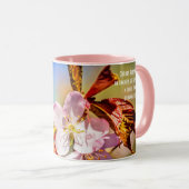 Mug Deux fleurs de cerisier Sakura (Devant droit)