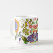 MUG DEUX FLEURS ENSOLEILLÉES 2 (Devant gauche)