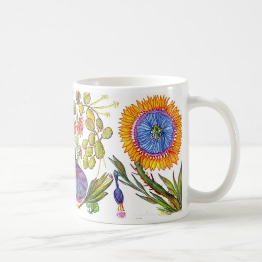 MUG DEUX FLEURS ENSOLEILLÉES 2 (Droite)