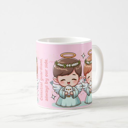 Mug Deux gardiens célestes (Devant droit)