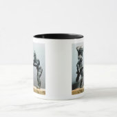 Mug Deux gladiateurs dans le combat (Centre)