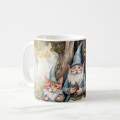 Mug Deux Gnomes et un chat (Devant gauche)