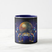 Mug Deux hommes bleus (Centre)