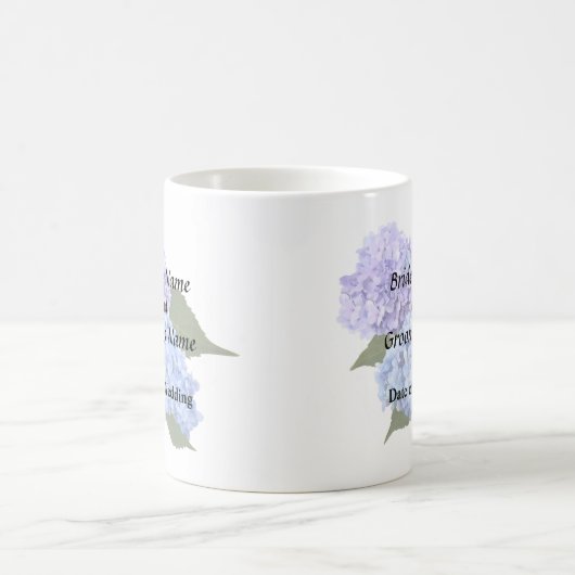 Mug Deux Hydrangea Lavender et Blue (Centre)