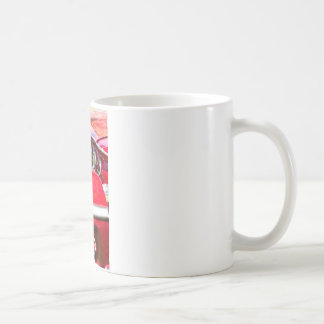 Mug Deux impalas rouges de Chevy avec des lumières