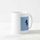 Mug Deux Irises Violets foncés (Devant droit)