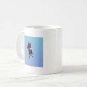 Mug Deux Irises Violets foncés (Devant gauche)
