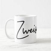 Mug Deux jours, German Word, Togetherness, German (Gauche)