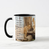 Mug Deux lionnes (Gauche)