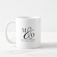 Deux Mariage monogramme