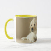 Mug Deux Marionnettes Golden Labrador (Gauche)
