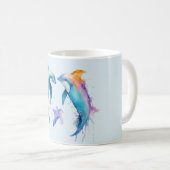 Mug Deux mignons dauphins (Devant droit)