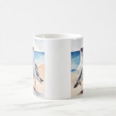 Mug Deux Mignons Mouettes En Amour (Centre)