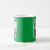 Mug Deux mignons Photo Saint Patrick's Day Green Lazy  (Centre)