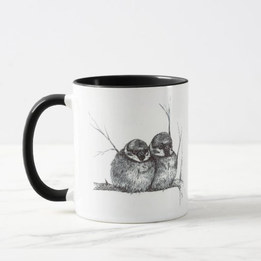 Mug Deux moineaux (Gauche)