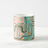 Mug Deux motifs sans couture dans des couleurs différe (Centre)