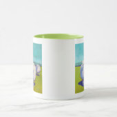 Mug Deux Moutons En Champ (Centre)