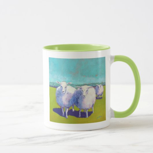 Mug Deux Moutons En Champ (Droite)