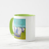 Mug Deux Moutons En Champ (Devant gauche)