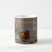 Mug Deux oiseaux de zoo. Amour un un autre, 15h12 de (Centre)