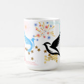 Mug Deux oiseaux majestueux (Centre)