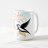 Mug Deux oiseaux majestueux (Devant droit)