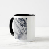 Mug Deux ouragans polaires en forme de S (Devant gauche)
