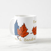 Mug deux parents, deux enfants, et un bébé - (Devant gauche)