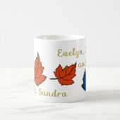 Mug deux parents, deux enfants, et un bébé - (Centre)