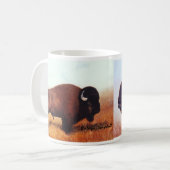 Mug Deux peintures de Buffalo (Devant gauche)