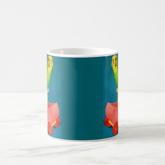 Mug deux perroquets (Centre)