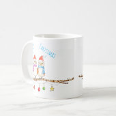 Mug Deux petits oiseaux (Devant gauche)