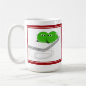 Mug Deux petits pois dans un pois (Gauche)