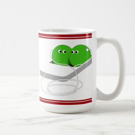 Mug Deux petits pois dans un pois (Droite)