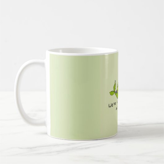 Mug Deux petits pois dans un pot (Gauche)