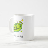 Mug Deux petits pois dans une cosse (Devant gauche)