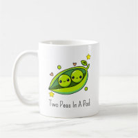 Deux petits pois dans une cosse
